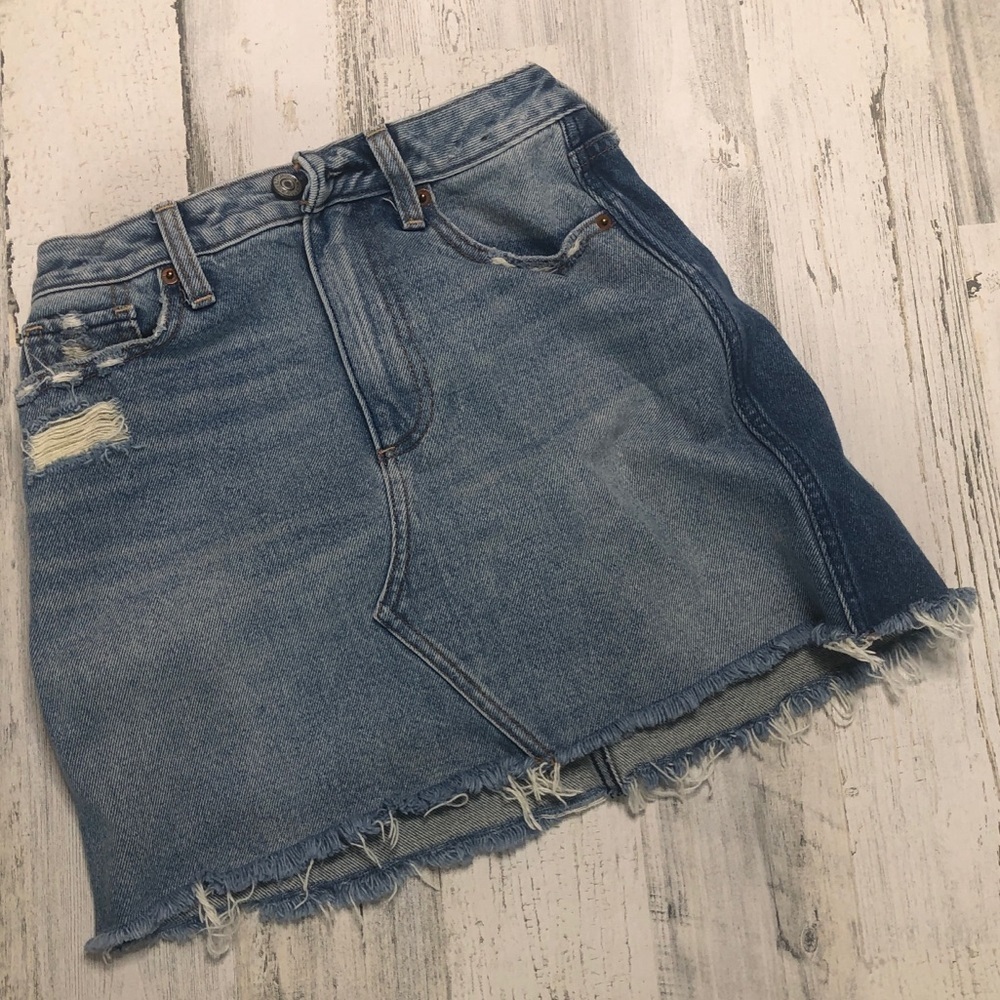 Abercrombie & Fitch Zoe Natural Rise Vintage Skirt
